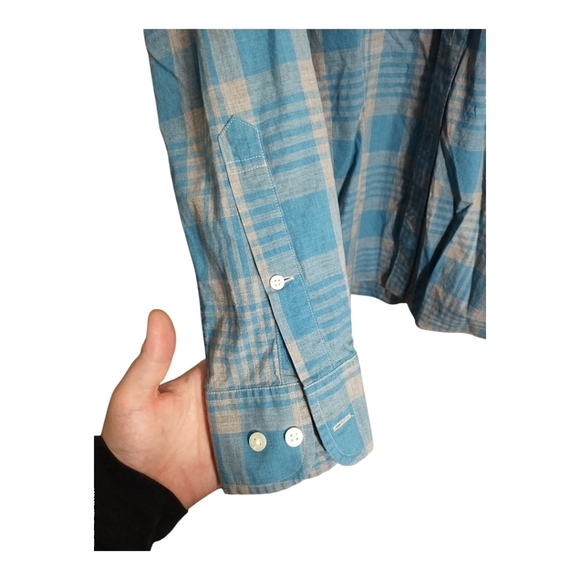 Bonobos Slim Fit Button Down Cotton Preppy Office Party Casual Shirt Sz M - Picture 4 of 5